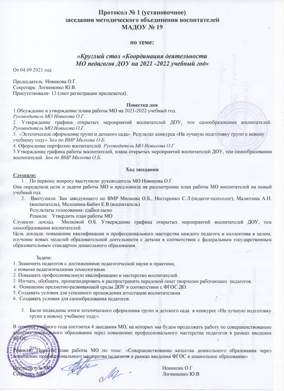 Методическая копилка - МАДОУ «Детский сад комбинированного вида №19» г.  Хабаровск